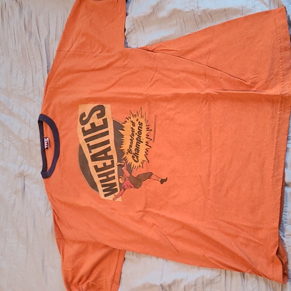 Ringer Style Wheaties T-Shirt - Size XL